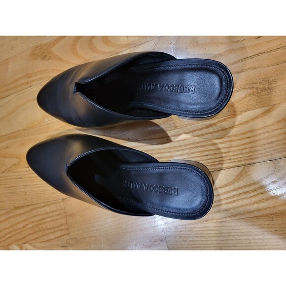 Rebecca Allen Women's The Block Mule Heeled Sandal, Black Size 6 M - Picture 4 of 8